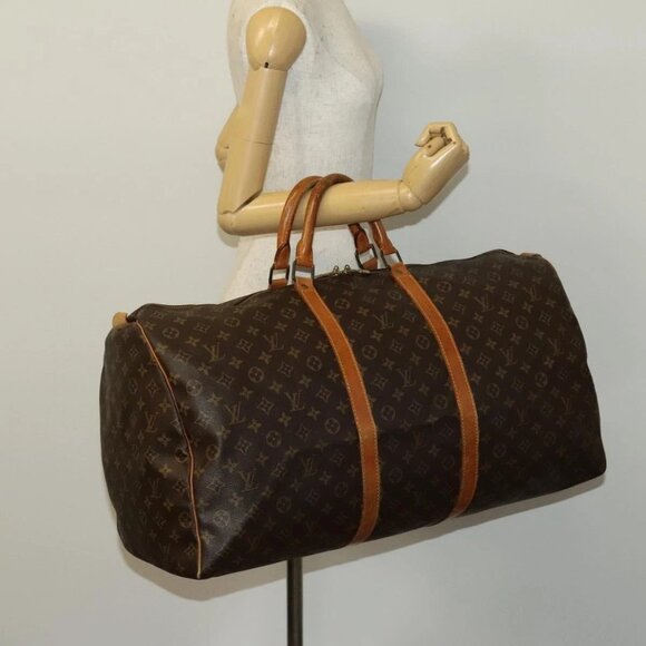 LOUIS VUITTON Monogram Keepall 60 Boston Bag - Picture 13 of 15